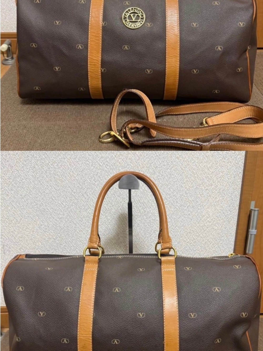 Valentino Garavani Black Travel Bag